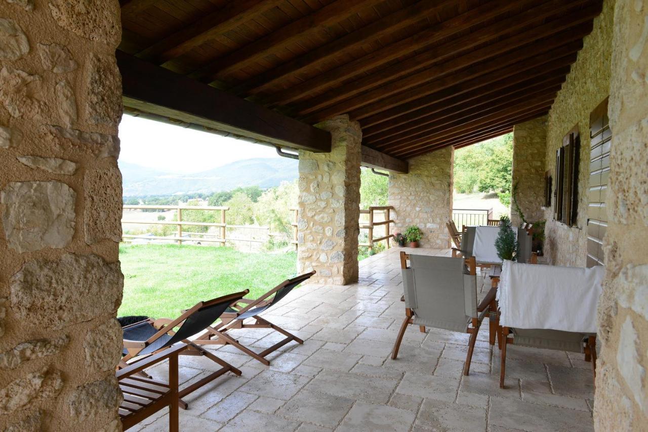 Casale Dei Briganti Villa Norcia Buitenkant foto