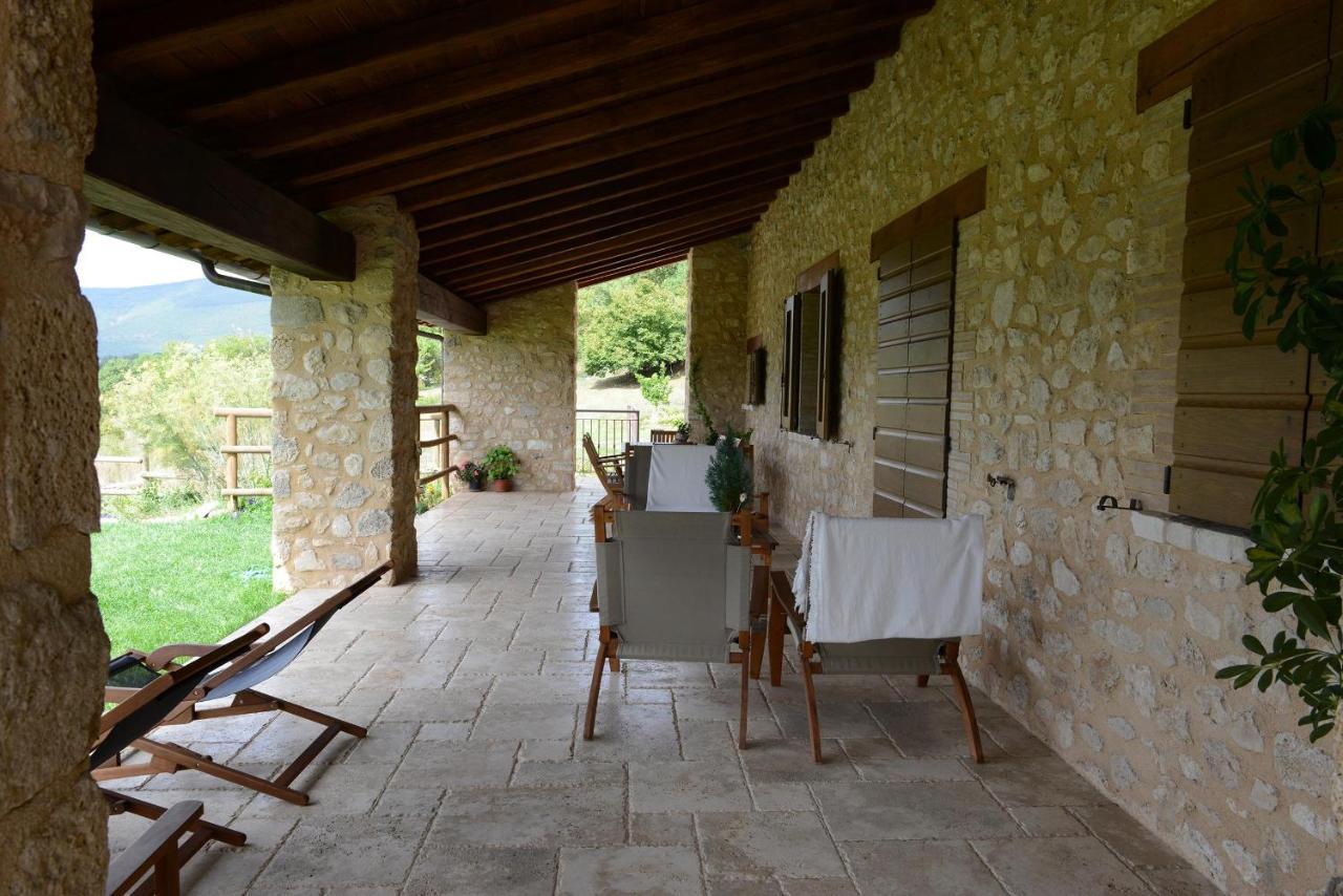 Casale Dei Briganti Villa Norcia Buitenkant foto